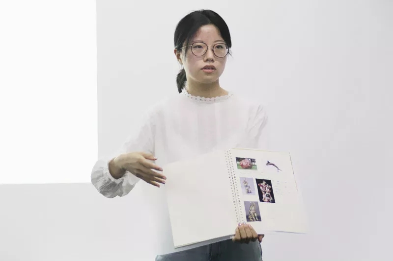 課堂：碩士預科學生第一次匯報演講